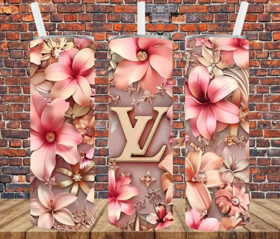 Pink floral, Louis Vuitton